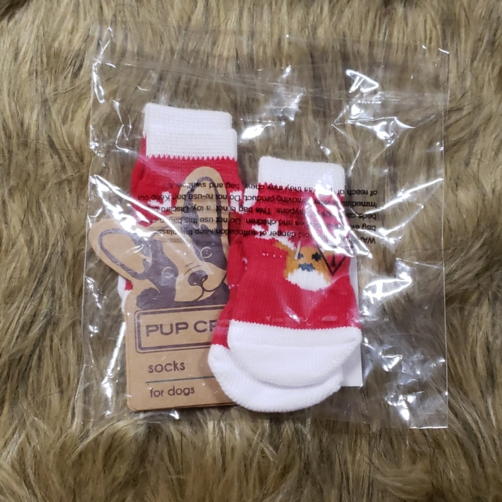 Dog socks for xmas